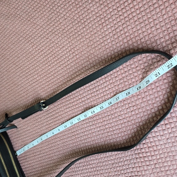 Ted Baker Black Crossbody Bag with Gold Accents - Picture 14 of 16